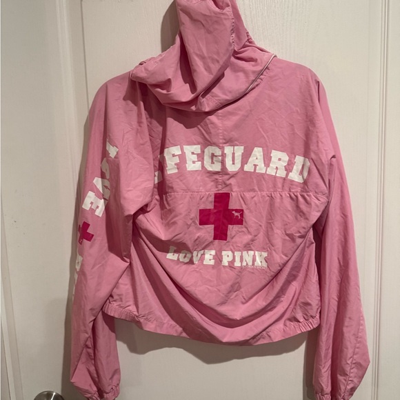 Vintage PINK Victoria's Secret Light Pink lifeguard Jacket - Picture 4 of 5